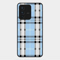 Check Glass Phone Case And Cover For Vivo V23 5G
