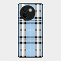 Check Glass Phone Case And Cover For Vivo V30E 5G