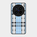 Check Glass Phone Case And Cover For Vivo X200 Pro 5G