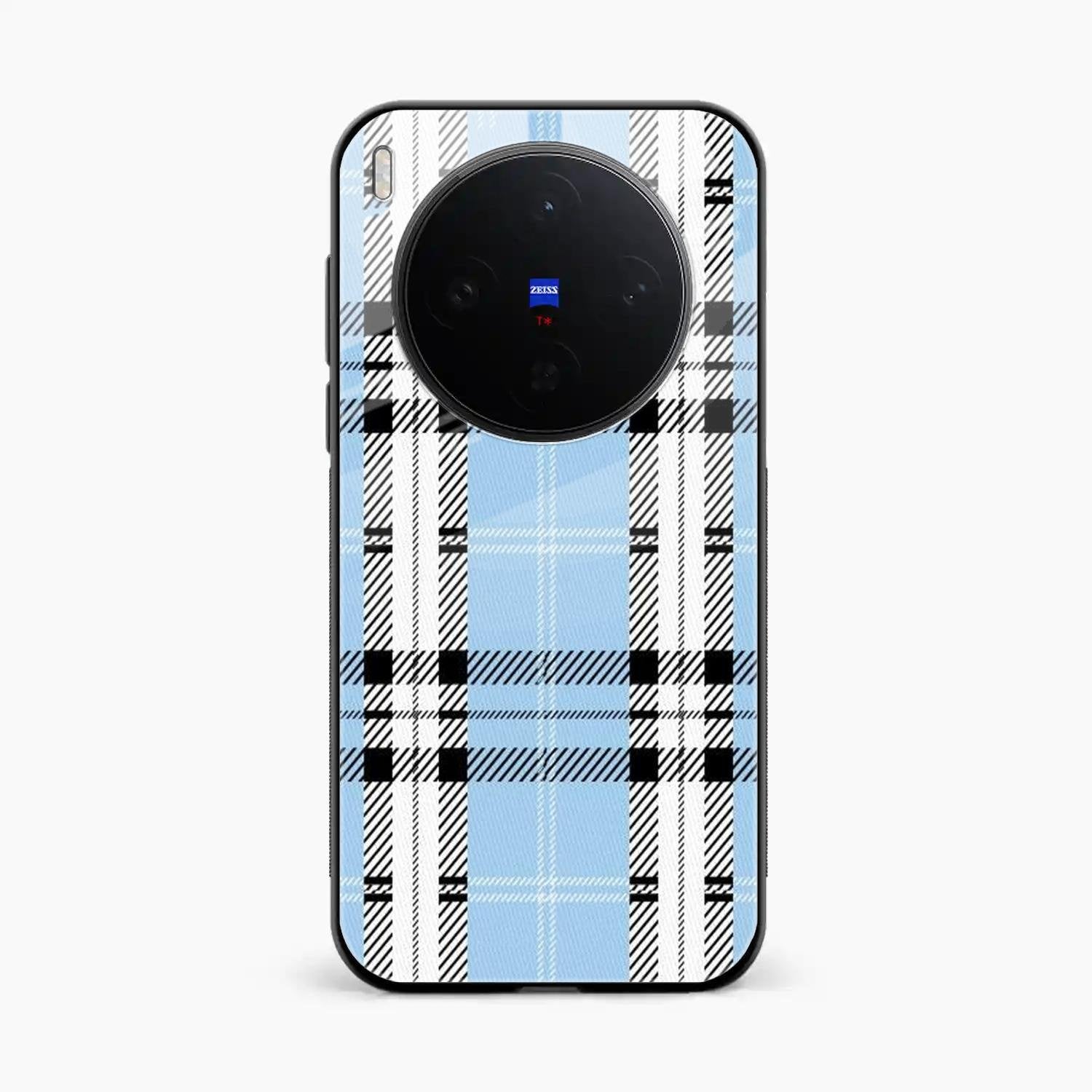 Check Glass Phone Case And Cover For Vivo X300 5G