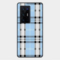 Check Glass Phone Case And Cover For Vivo X70 Pro Plus 5G