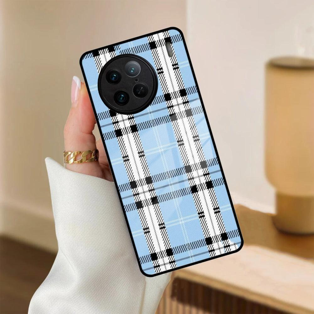 Check Glass Phone Case And Cover For Vivo - ShopOnCliQ