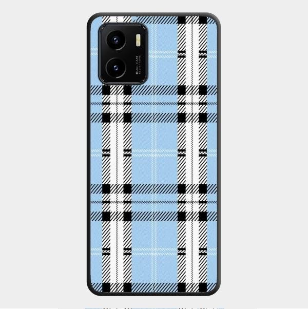 Check Glass Phone Case And Cover For Vivo Y01