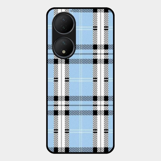 Check Glass Phone Case And Cover For Vivo Y100 5G