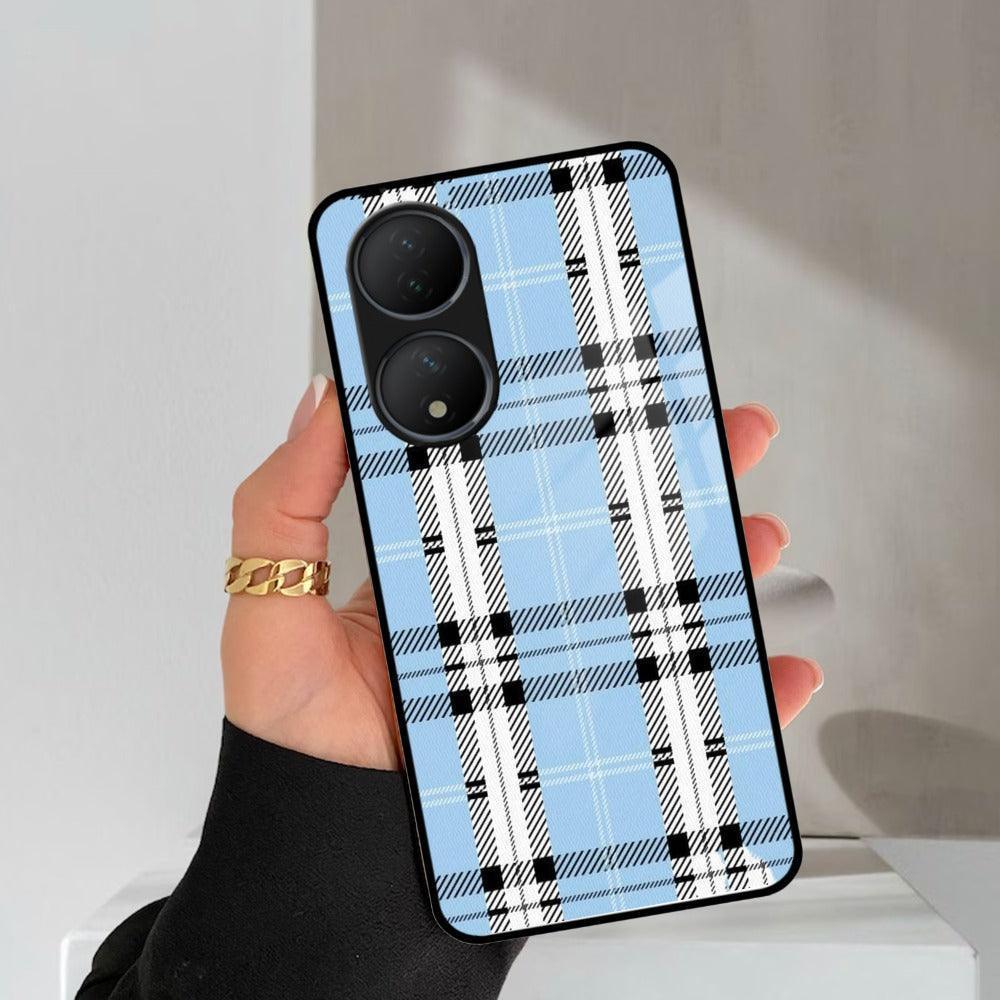 Check Glass Phone Case And Cover For Vivo - ShopOnCliQ