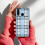 Check Glass Phone Case And Cover For iQOO - ShopOnCliQ