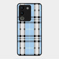 Check Glass Phone Case And Cover For Vivo Y200 5G