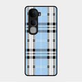 Check Glass Phone Case And Cover For Vivo Y400 Pro 5G