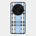 Check Glass Phone Case And Cover For Xiaomi 14 Ultra