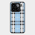 Check Glass Phone Case And Cover For Xiaomi 15 5G
