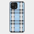 Check Glass Phone Case And Cover For Xiaomi Mi 11 Lite