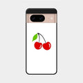 Cherry Glass Case Cover For Google Pixel 8 5G