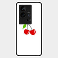 Cherry Glass Case Cover For Iqoo 11 5G