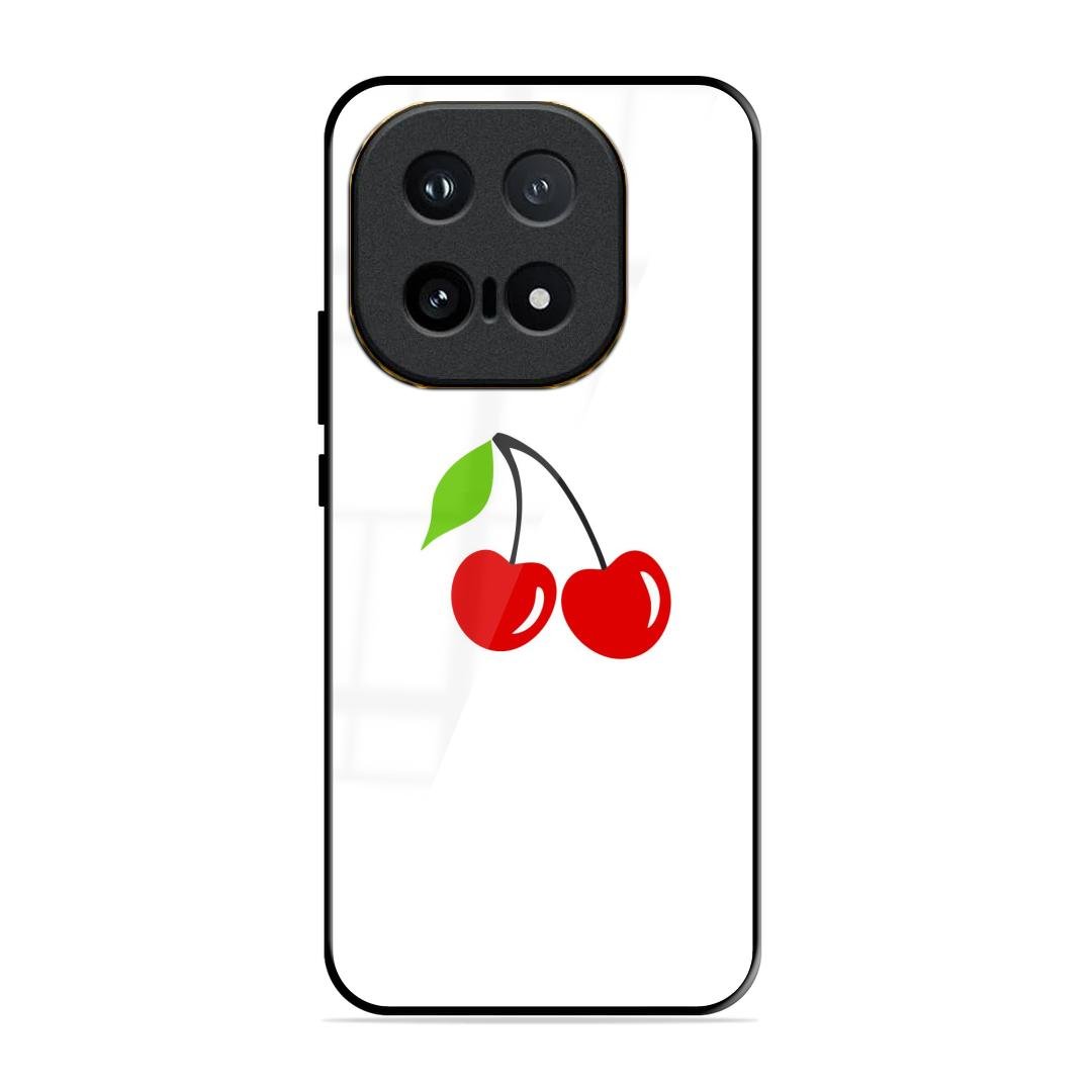 Cherry Glass Case Cover For iQOO 15 5G