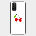 Cherry Glass Case Cover For Iqoo 3 5G