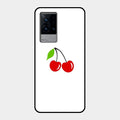 Cherry Glass Case Cover For Iqoo 9 5G