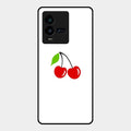 Cherry Glass Case Cover For Iqoo 9T 5G