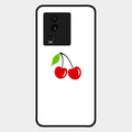Cherry Glass Case Cover For Iqoo Neo 7 Pro 5G