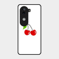 Cherry Glass Case Cover For Iqoo Z9S 5G
