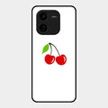 Cherry Glass Case Cover For Iqoo Z9X 5G