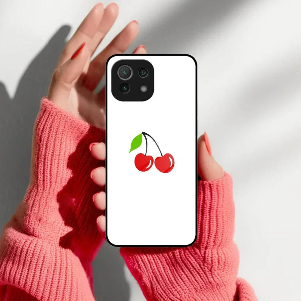 Cherry Glass Case Cover For Redmi/Xiaomi - ShopOnCliQ