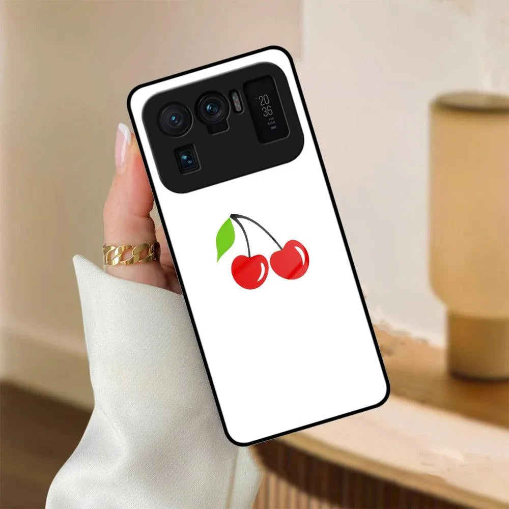 Cherry Glass Case Cover For Redmi/Xiaomi - ShopOnCliQ