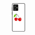 Cherry Glass Case Cover For Motorola G54 5G