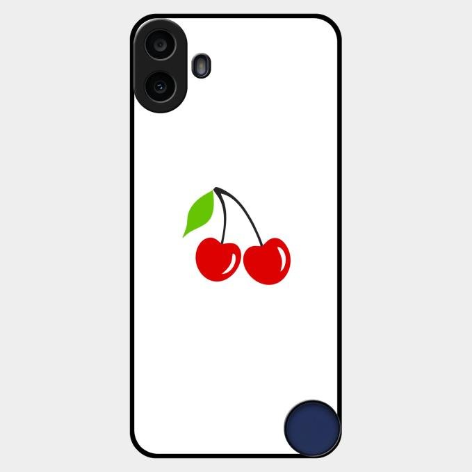Cherry Glass Case Cover For Nothing Cmf Phone 1