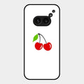Cherry Glass Case Cover For Nothing Phone 2A 5G