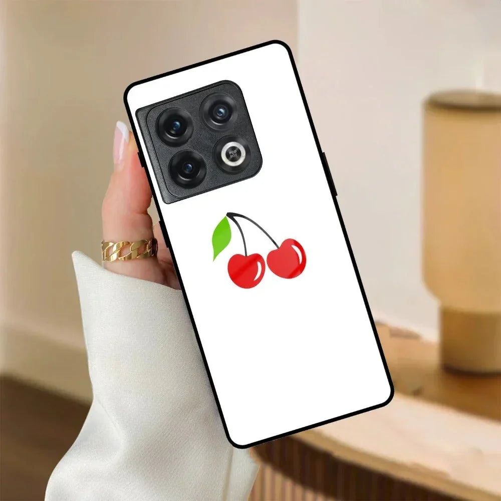 Cherry Glass Case Cover For OnePlus - ShopOnCliQ