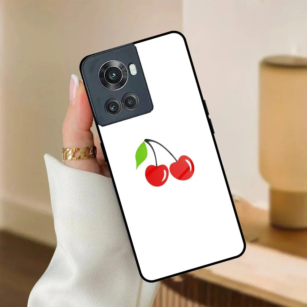 Cherry Glass Case Cover For OnePlus - ShopOnCliQ