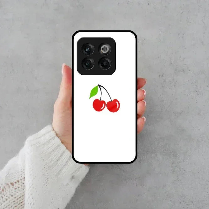 Cherry Glass Case Cover For OnePlus - ShopOnCliQ
