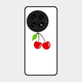 Cherry Glass Case Cover For Oneplus 13 5G