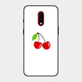 Cherry Glass Case Cover For Oneplus 7