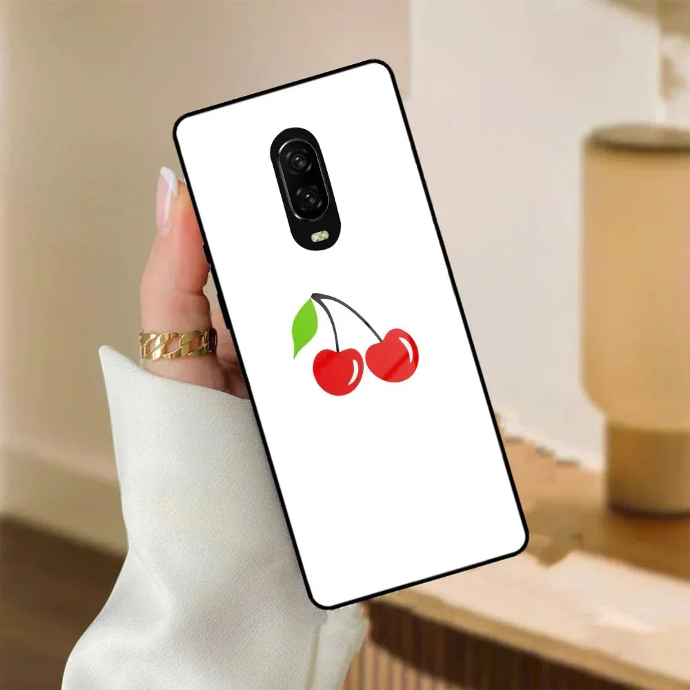 Cherry Glass Case Cover For OnePlus - ShopOnCliQ