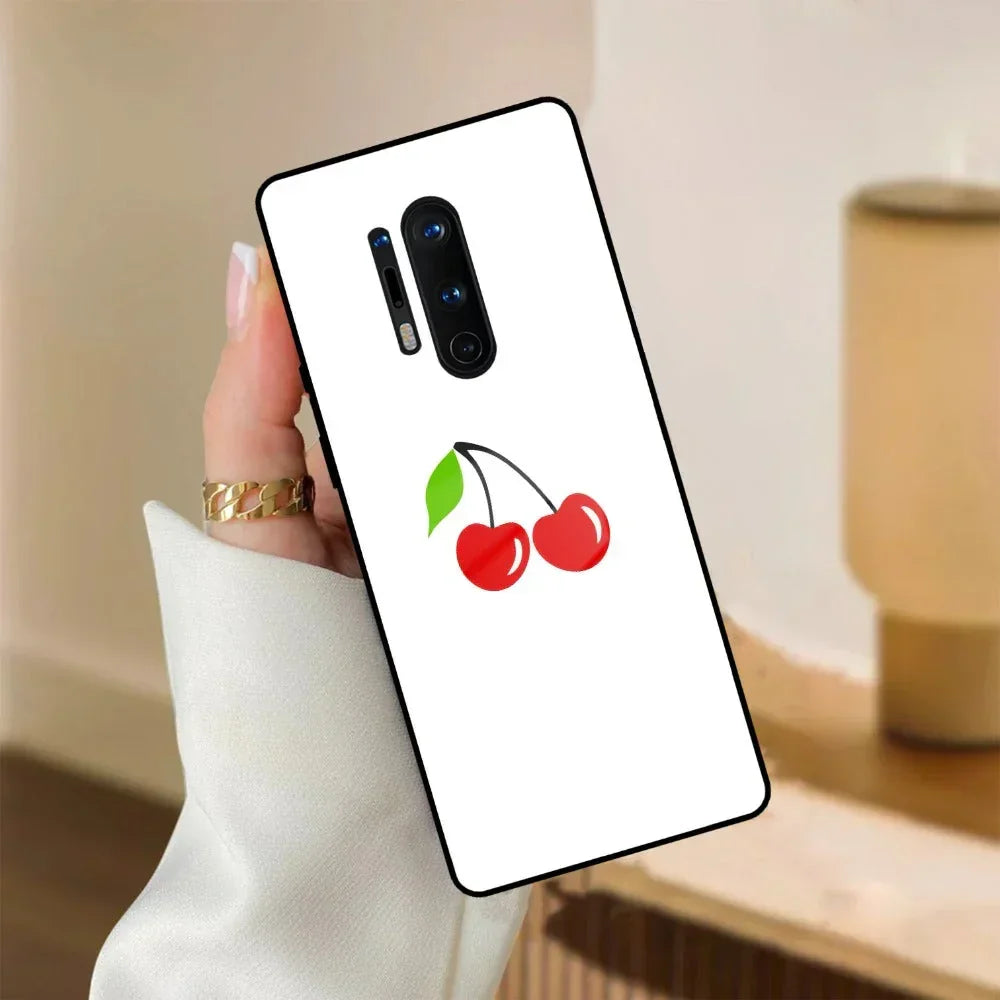Cherry Glass Case Cover For OnePlus - ShopOnCliQ