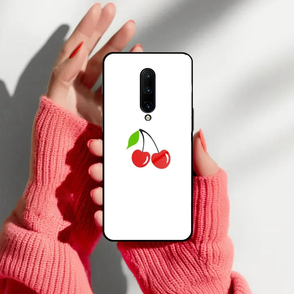 Cherry Glass Case Cover For OnePlus - ShopOnCliQ