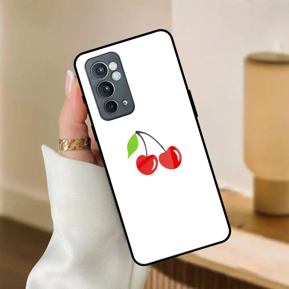 Cherry Glass Case Cover For OnePlus - ShopOnCliQ