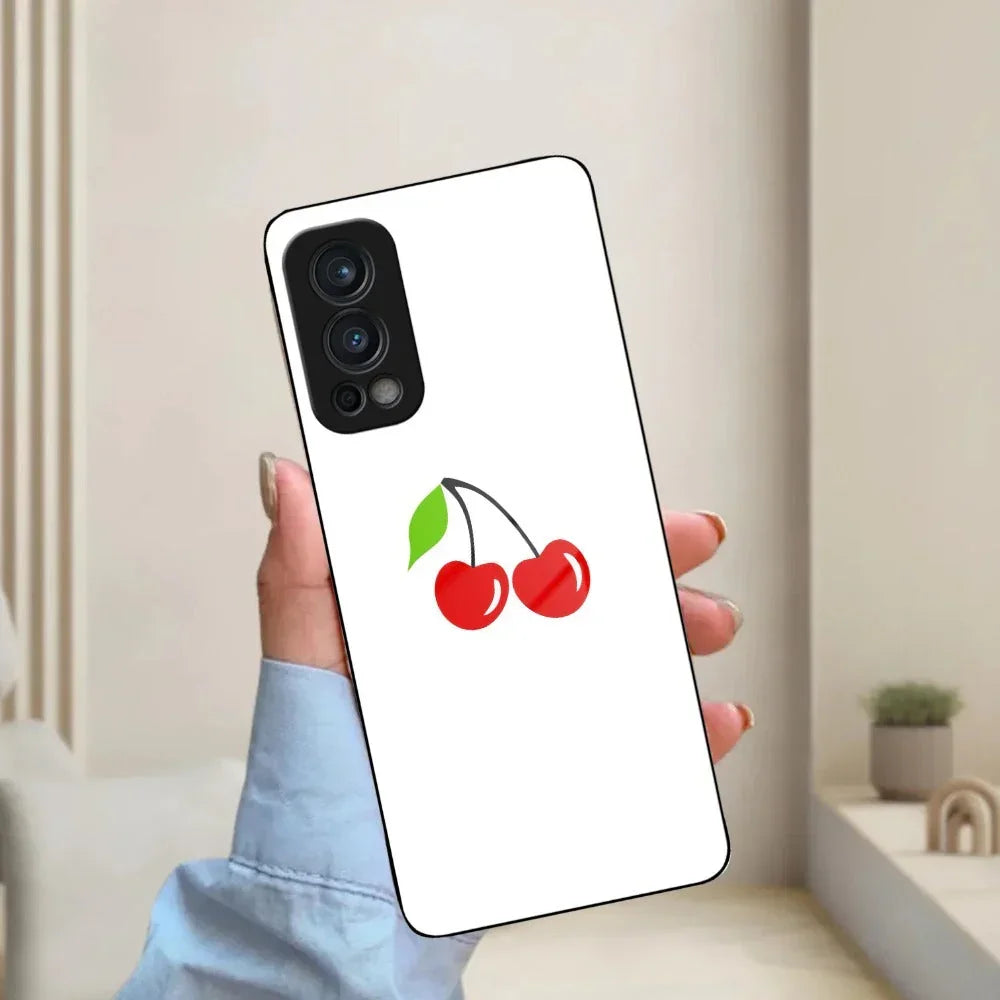 Cherry Glass Case Cover For OnePlus - ShopOnCliQ
