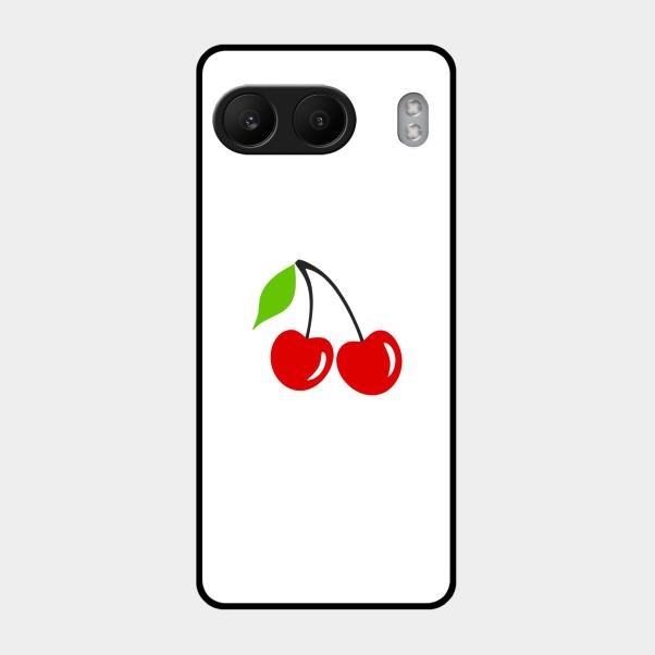 Cherry Glass Case Cover For Oneplus Nord 4 5G