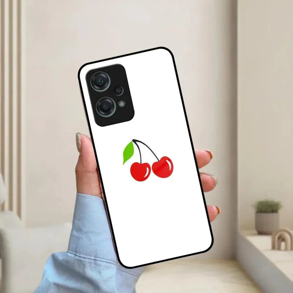 Cherry Glass Case Cover For OnePlus - ShopOnCliQ