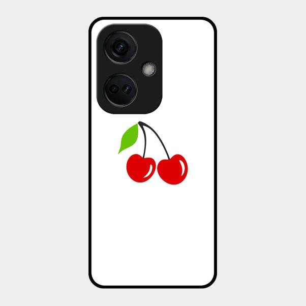 Cherry Glass Case Cover For Oneplus Nord Ce 3 5G