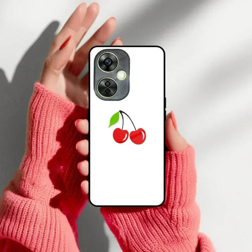 Cherry Glass Case Cover For OnePlus - ShopOnCliQ