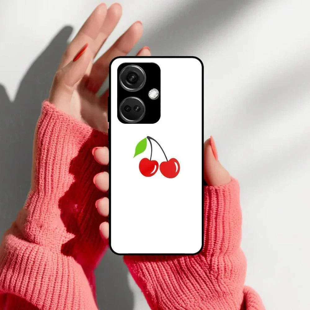 Cherry Glass Case Cover For OnePlus - ShopOnCliQ