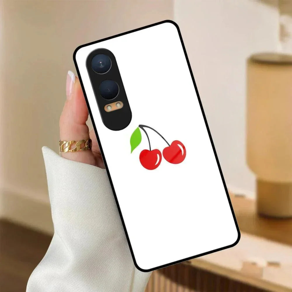Cherry Glass Case Cover For OnePlus - ShopOnCliQ