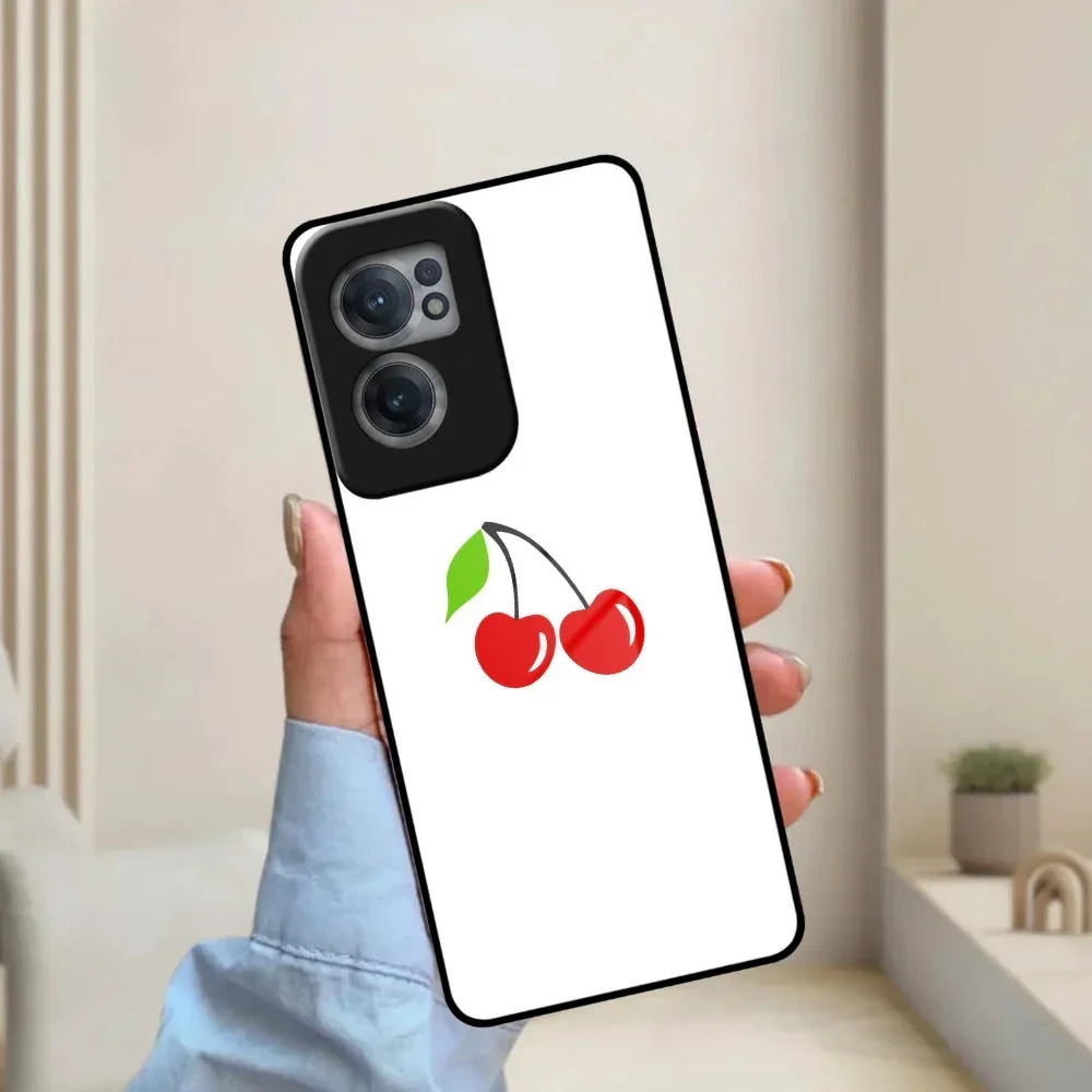 Cherry Glass Case Cover For OnePlus - ShopOnCliQ