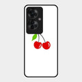 Cherry Glass Case Cover For Oppo F25 Pro 5G