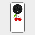 Cherry Glass Case Cover For Oppo F27 5G