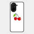 Cherry Glass Case Cover For Poco C71