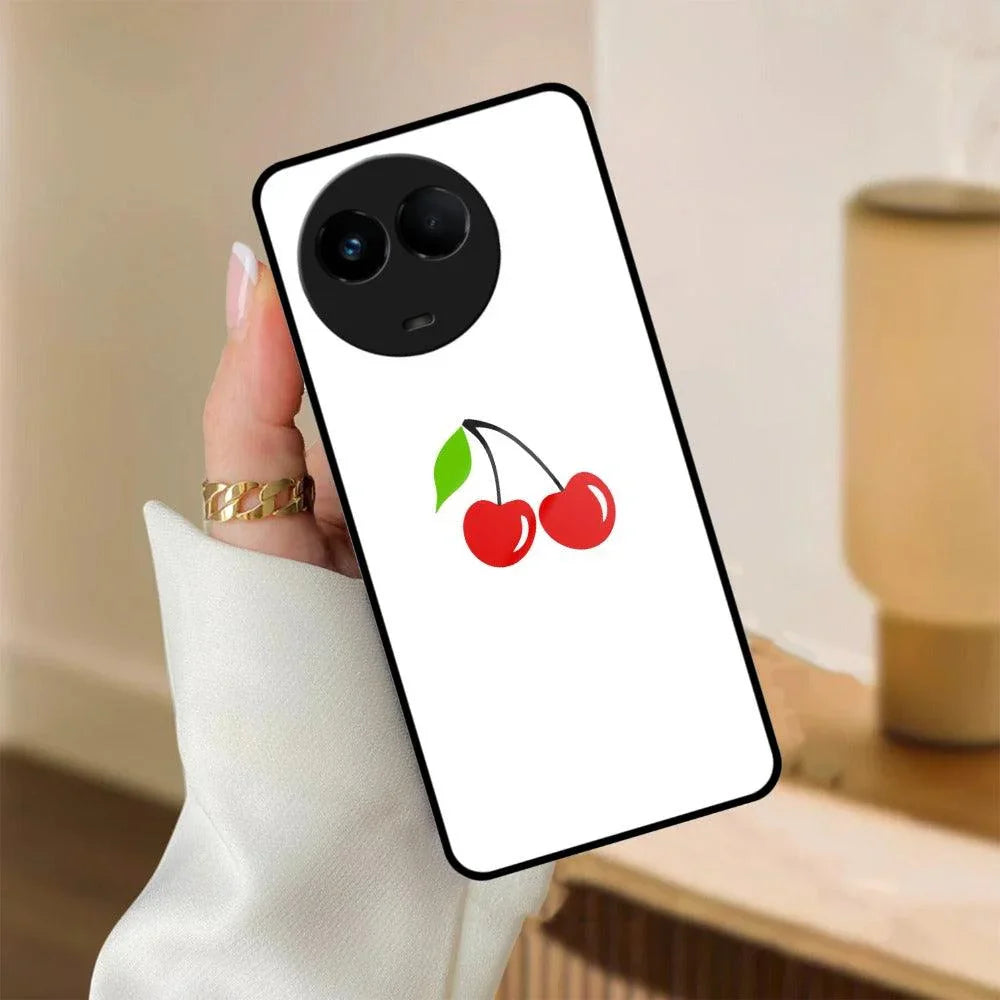 Cherry Glass Case Cover For Realme/Narzo - ShopOnCliQ